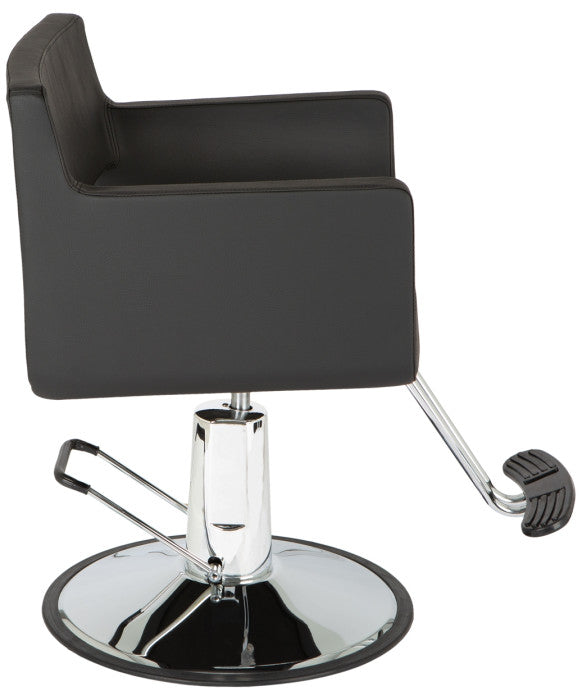 Buy-Rite Beauty Rosa Styling Chair Extra Wide Seat Low Back